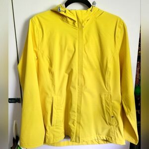 Yellow Raincoat Windbreaker